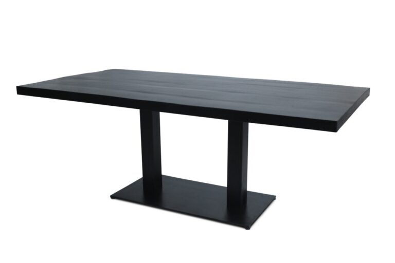 vergadertafel hout 6 cm dik