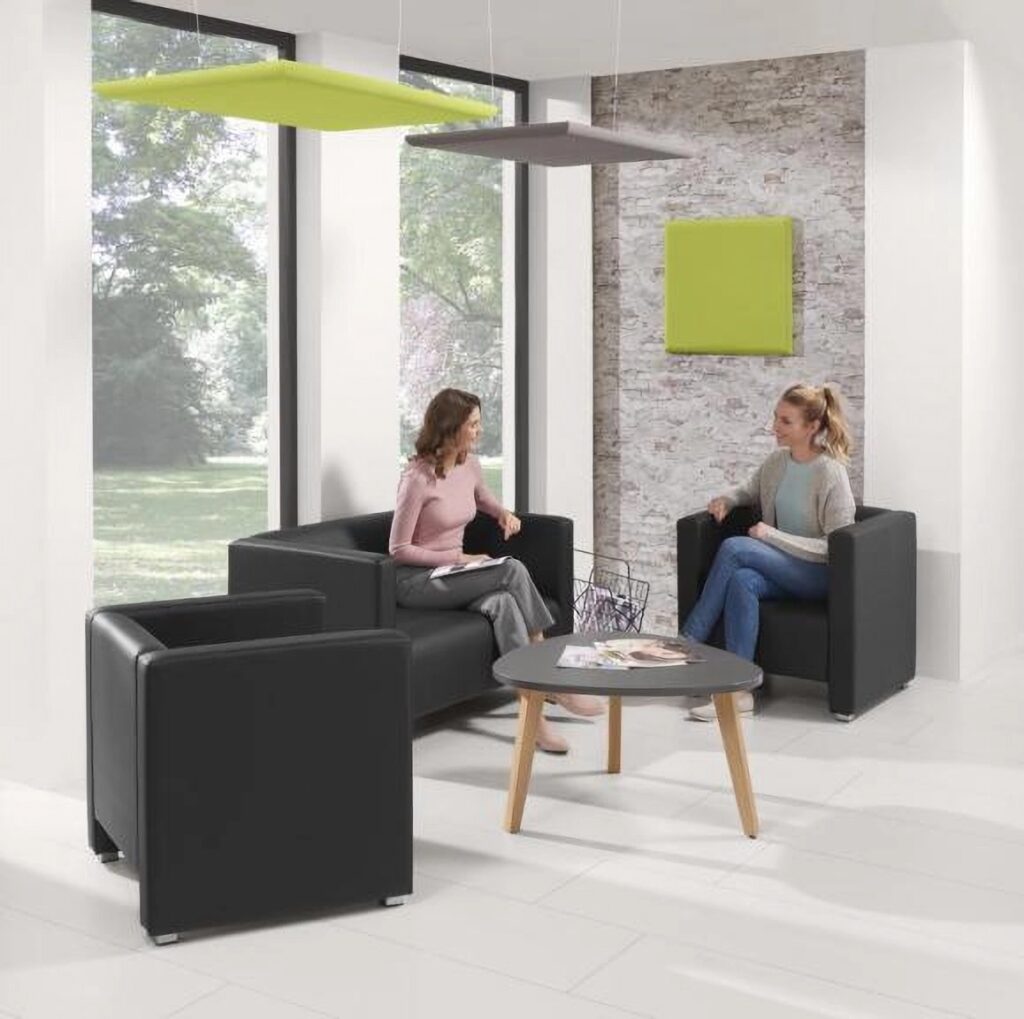 camo een en tweezitter wachtkamermeubilair