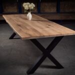 Demo tafel met x-poot