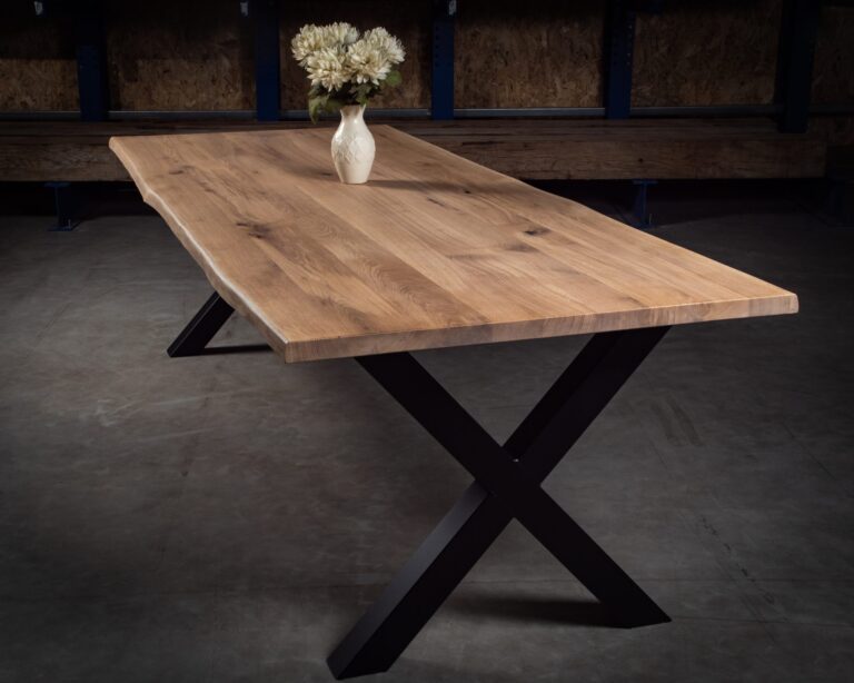 Demo tafel met x-poot