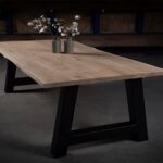 Demo tafel met A-poot