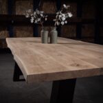 Demo tafel met A-poot