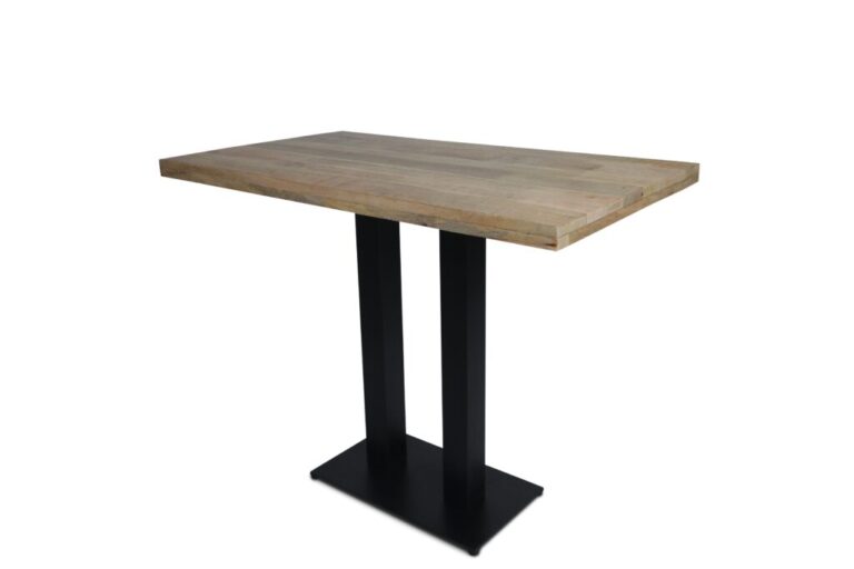 Statafel hout 6 cm dik