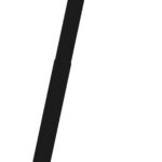 klein elektrisch bureau zwart zijkant