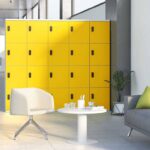 lockers hout elektronische cijfercode