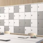 lockers hout magneetkaart