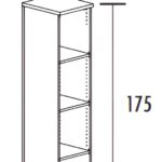 4 lockers buitenmaten