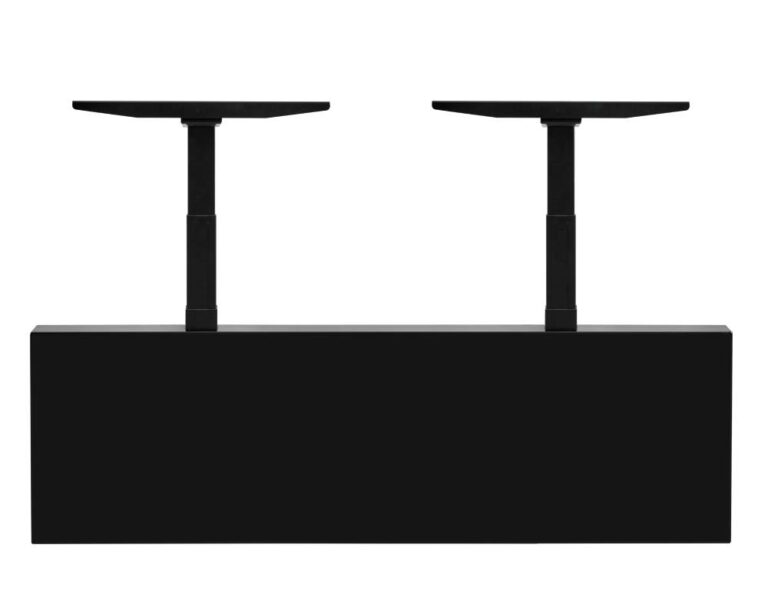 elektrisch bench bureau met wang