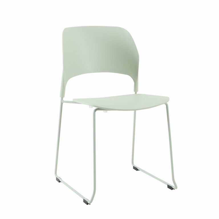 kunststof stoel komei lichtgroen