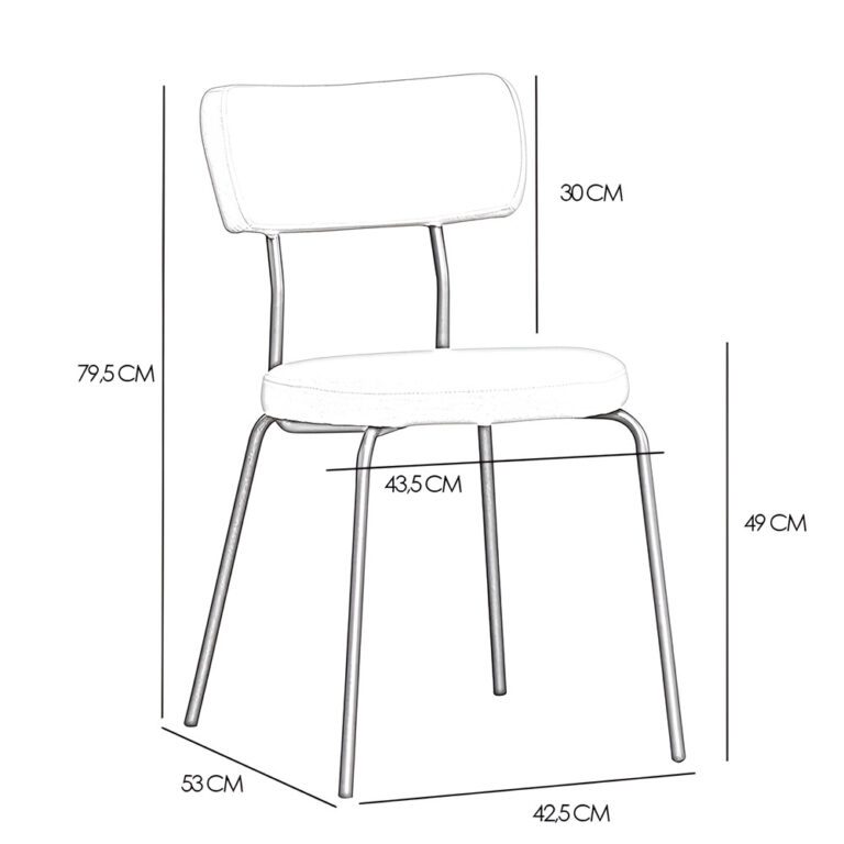 stapelbare stoel Ryotaro