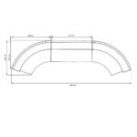 ronde balie 437 cm of 486 cm