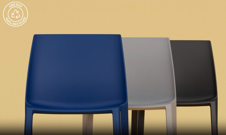 kunststof stoel Like Eco