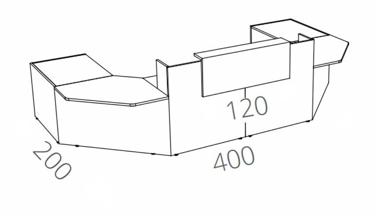 receptiebalie Karl U-opstelling