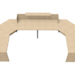 receptiebalie Karl U-opstelling