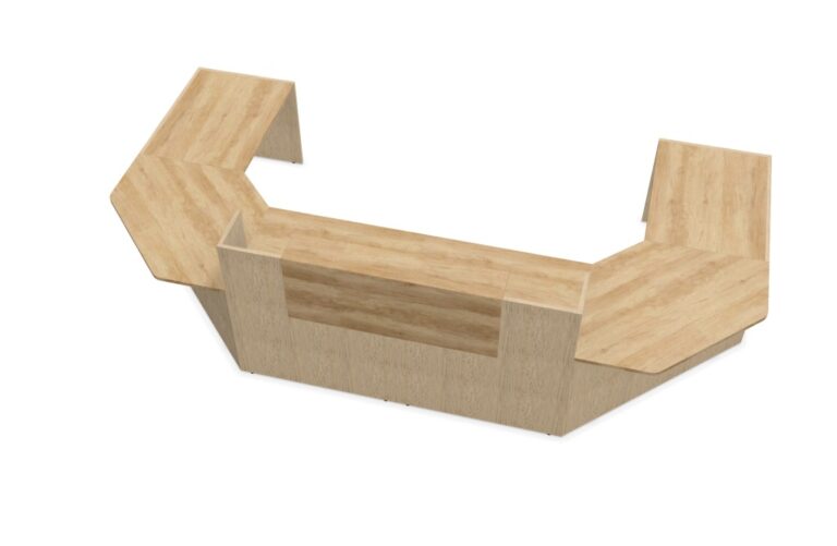 receptiebalie Karl U-opstelling