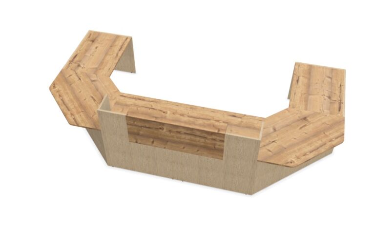 receptiebalie Karl U-opstelling