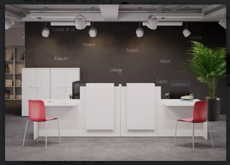 Receptiebalie Karl 180cm