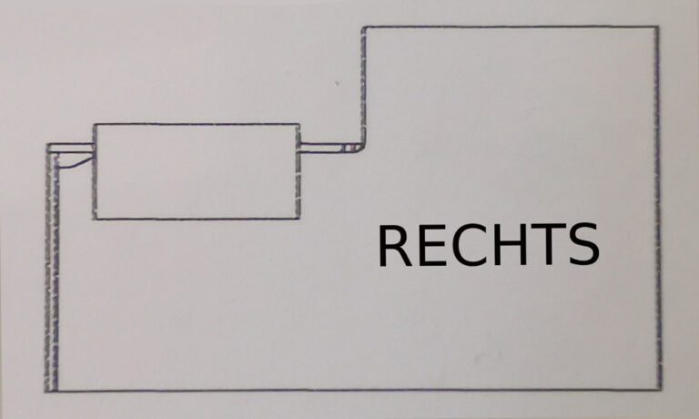 Receptiebalie Karl 180cm