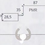 Receptiebalie Karl 180cm
