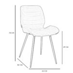 Vergaderstoel Nilsen velvet