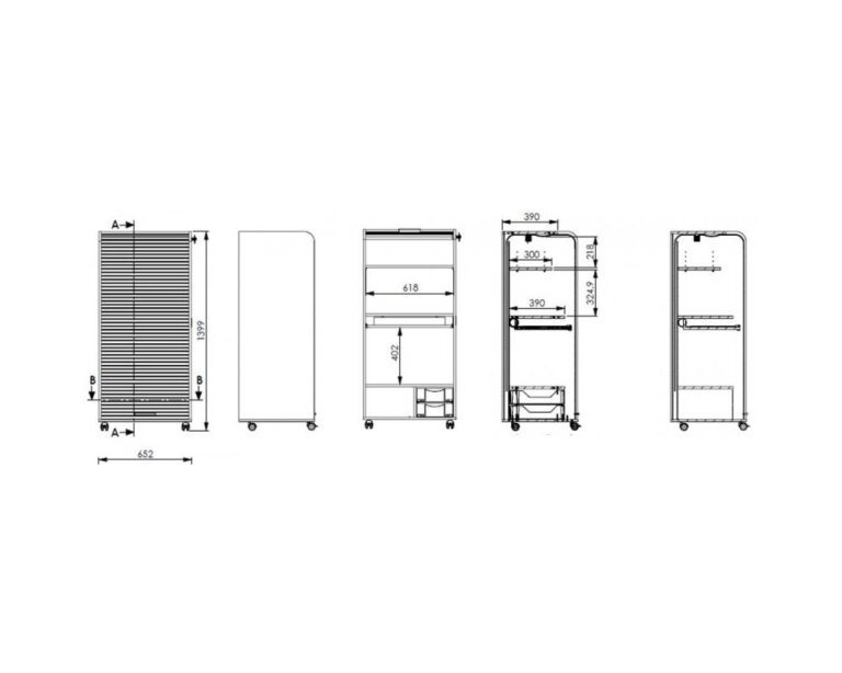Computerkast woonkamer