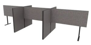 Akoestische tussenwand 6 bureaus