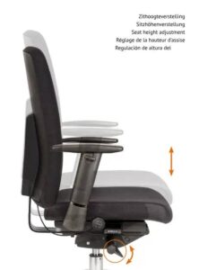 Ergonomische bureaustoel Erik