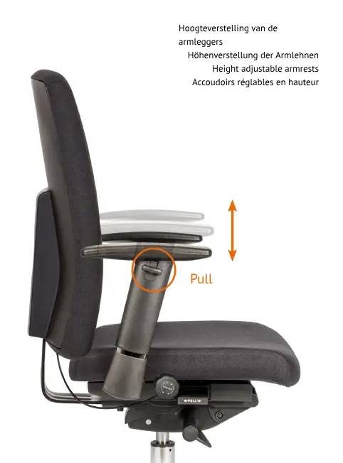 Ergonomische bureaustoel Erik