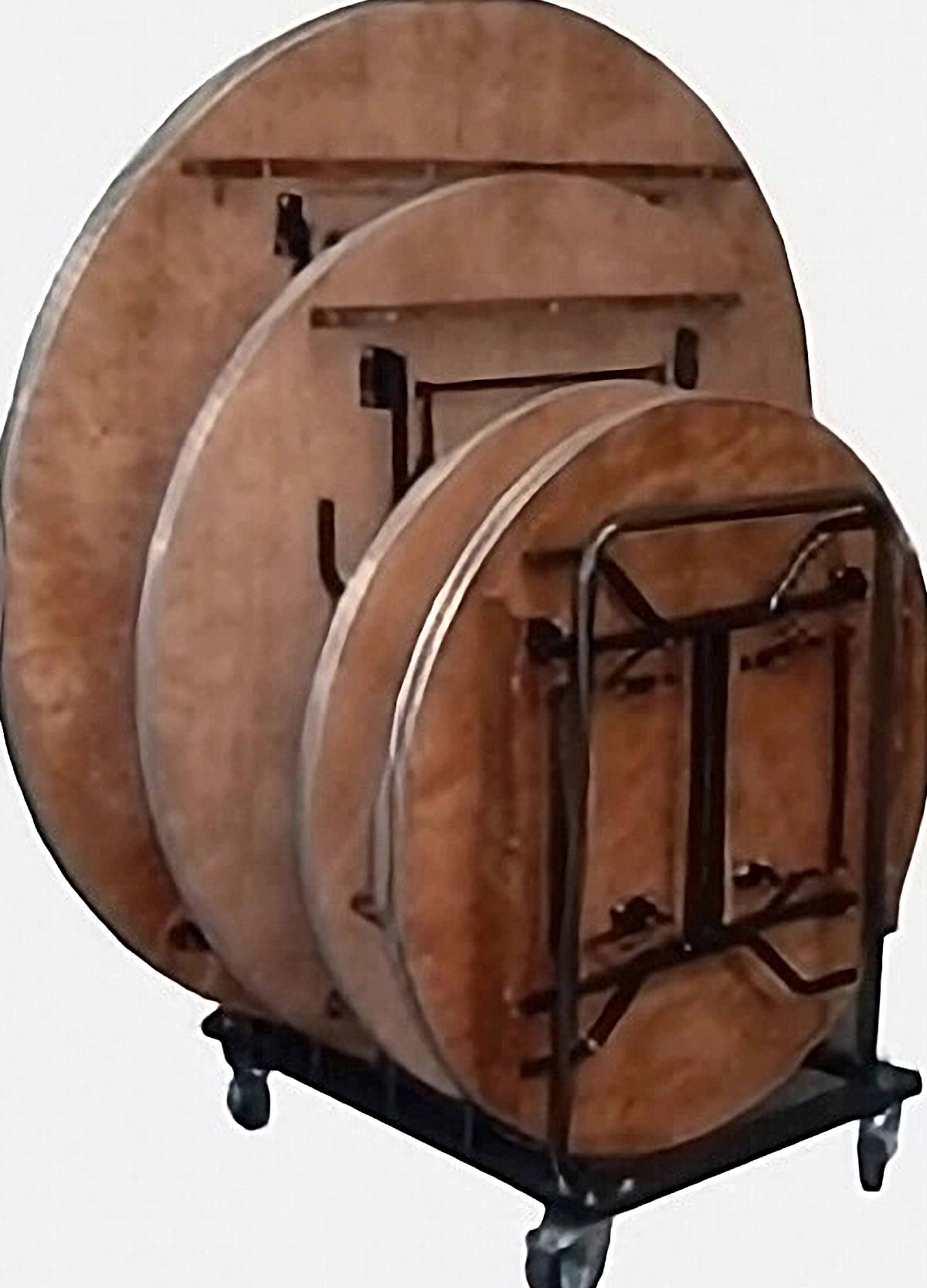 Ronde klaptafel
