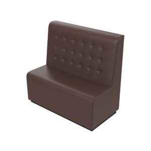 Wachtkamer treinbank bruin