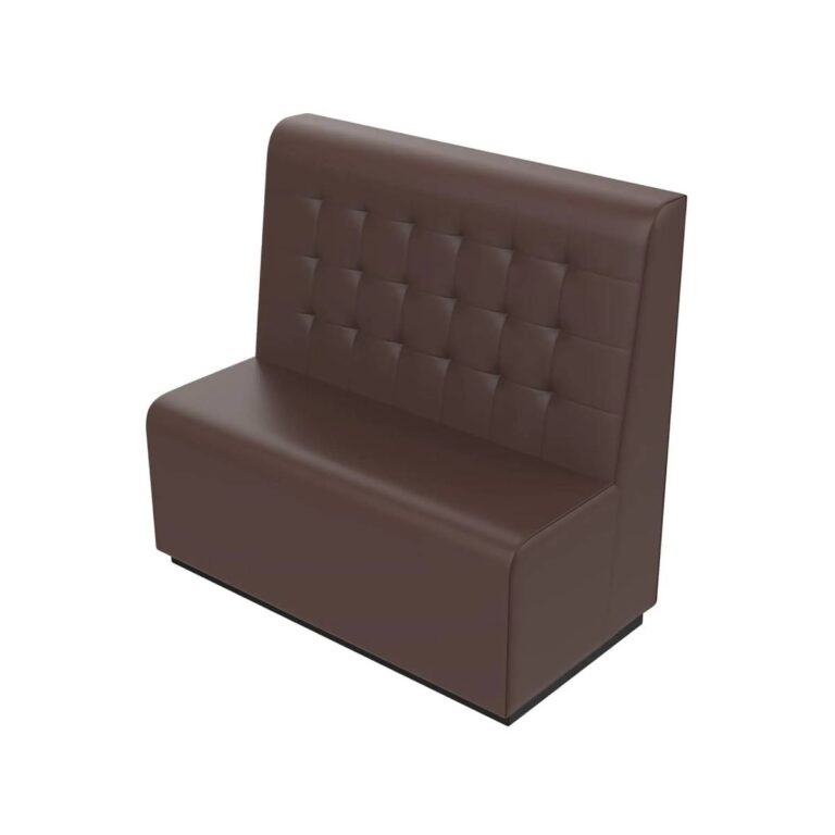 Wachtkamer treinbank bruin