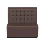 Wachtkamer treinbank bruin