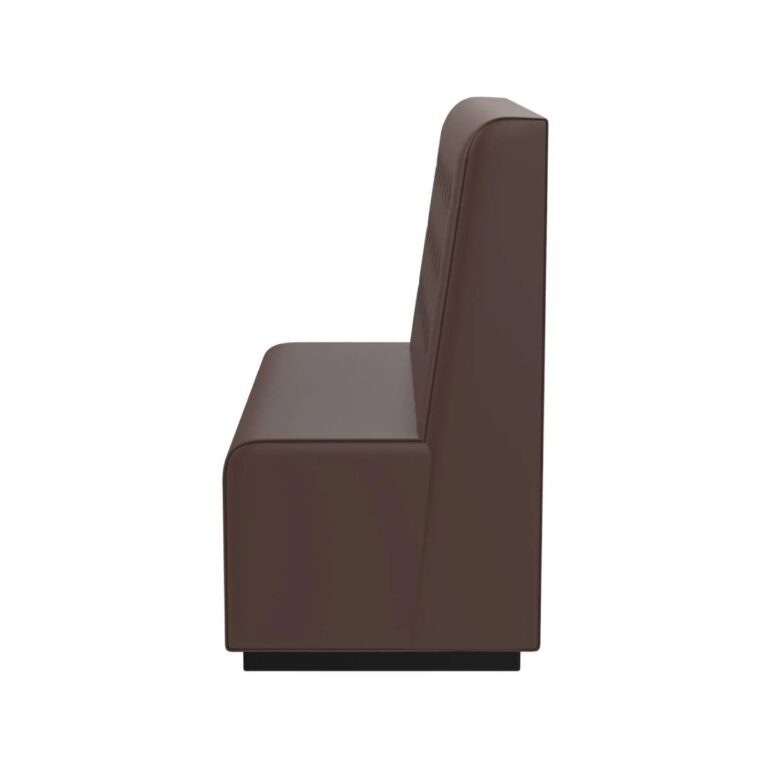 Wachtkamer treinbank bruin