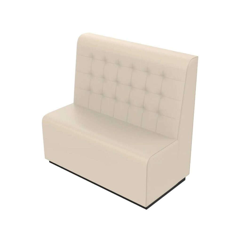 Wachtkamer treinbank creme