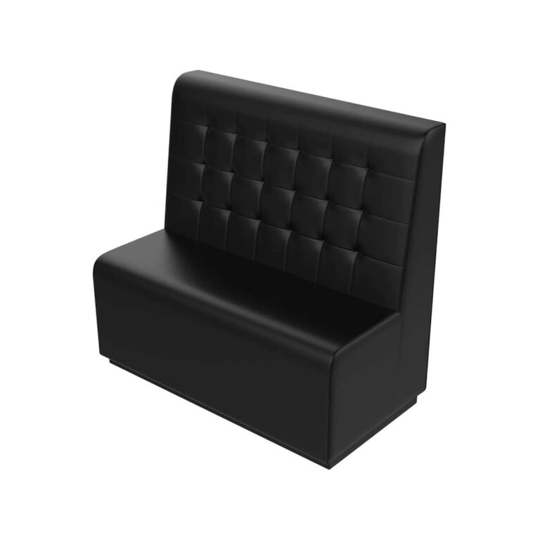 Wachtkamer treinbank zwart