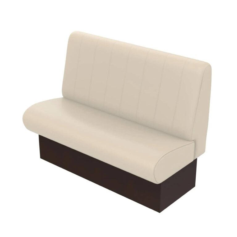 Wachtkamer wandbank in de creme