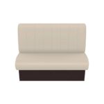 Wachtkamer wandbank creme