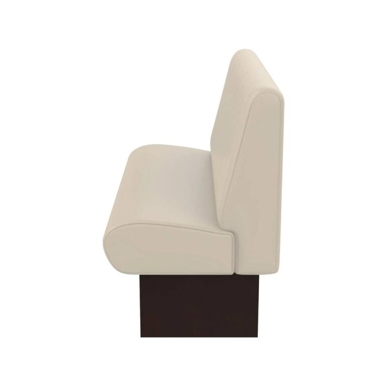 Wachtkamer wandbank creme