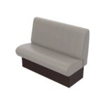 Wachtkamer wandbank grijs