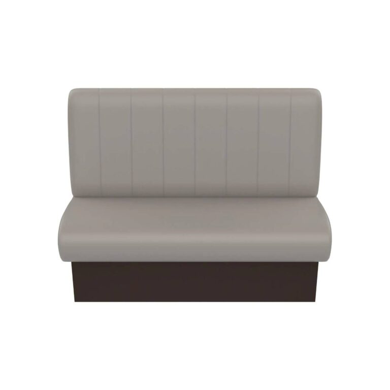 Wachtkamer wandbank grijs