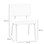 Vergaderstoel Bernardo