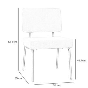 Vergaderstoel Bernardo