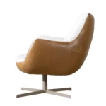 Stoere fauteuil Cognac