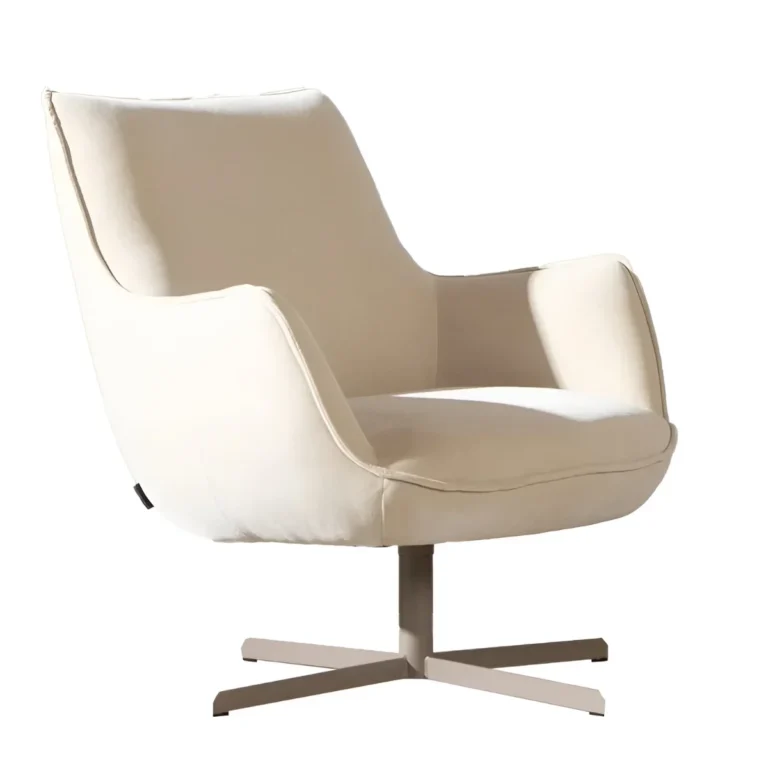 Stoere fauteuil Cognac