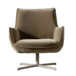 Stoere fauteuil Cognac
