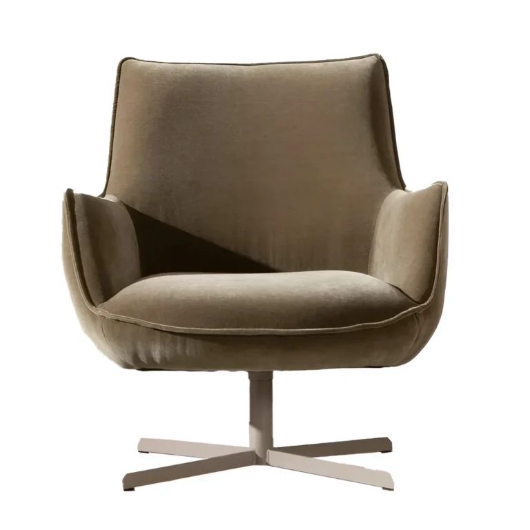 Stoere fauteuil Cognac