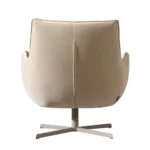 Stoere fauteuil Cognac