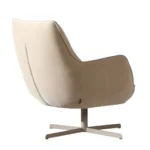 Stoere fauteuil Cognac