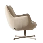 Stoere fauteuil Cognac