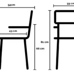 Kunststof stoel Nassau